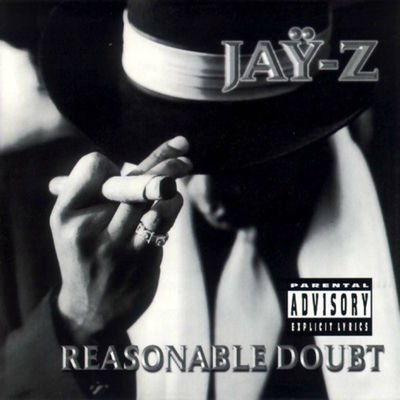 The cover of Reasonable Doubt by Jay-Z