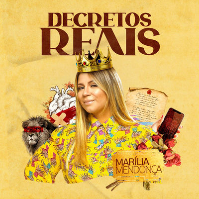 The cover of Decretos Reais by Marília Mendonça