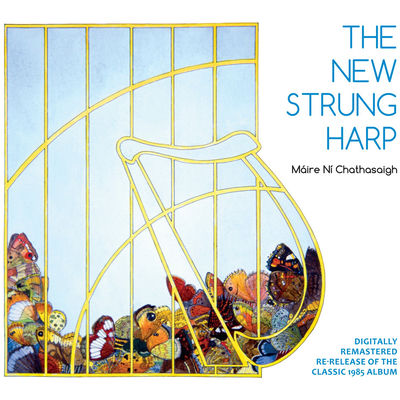 The cover of The New Strung Harp by Máire Ní Chathasaigh
