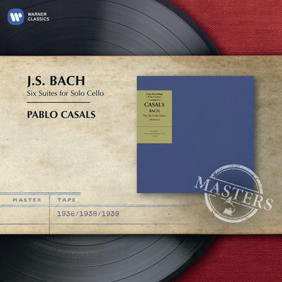 The cover of Bach: Cello Suites by Pablo Casals