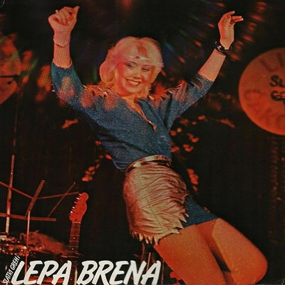 The cover of Mile voli disko by Lepa Brena