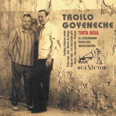 The cover of Tinta roja by Roberto Goyeneche
