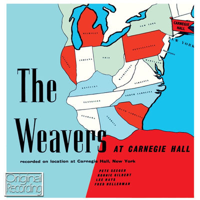 The cover of The Weavers at Carnegie Hall by The Weavers