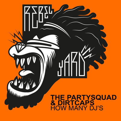 Cover von „How Many DJ's“ von The Partysquad