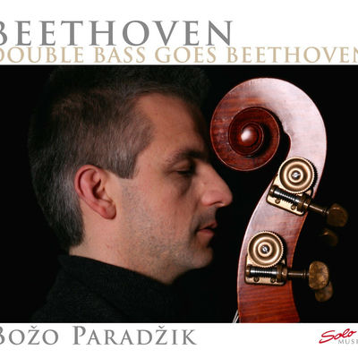 The cover of Double Bass Goes Beethoven by Božo Paradžik