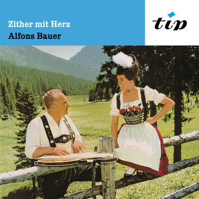 Cover von „Zither mit Herz“ von Alfons Bauer