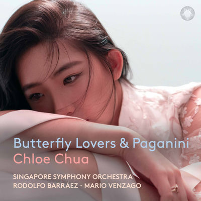 Cover von „Butterfly Lovers Concerto & Paganini“ von Chloe Chua & Singapore Symphony Orchestra