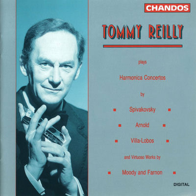 The cover of Harmonica Concertos by Tommy Reilly