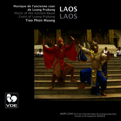 The cover of Laos: Music of the Ancient Royal Court of Luang Prabang by Tiao Phün Muang