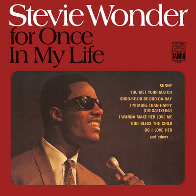 The cover of For Once in My Life by Stevie Wonder