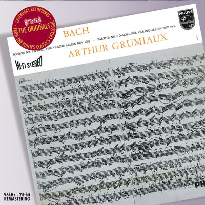 Cover von „Bach: Sonatas & Partitas for Solo Violin“ von Arthur Grumiaux