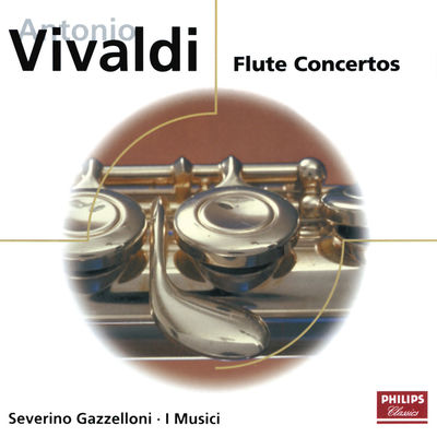 The cover of Vivaldi: Flute Concertos by Severino Gazzelloni