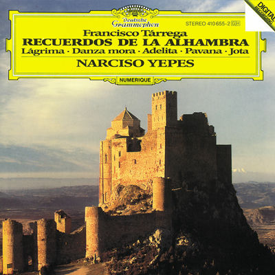 The cover of Tárrega: Recuerdos de la Alhambra by Narciso Yepes