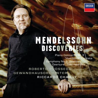 The cover of Mendelssohn Discoveries by Roberto Prosseda
