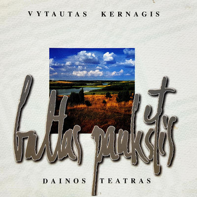 The cover of Baltas paukštis by Vytautas Kernagis