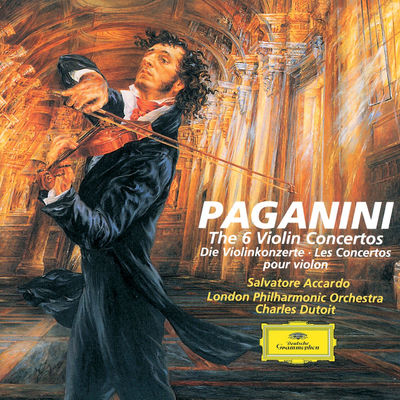 The cover of Paganini: The 6 Violin Concertos by Salvatore Accardo