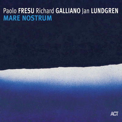 The cover of Mare Nostrum by Paolo Fresu, Richard Galliano & Jan Lundgren