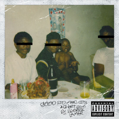 The cover of good kid, m.A.A.d city by Kendrick Lamar