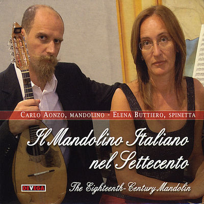 The cover of Il mandolino italiano nel Settecento by Carlo Aonzo & Elena Buttiero