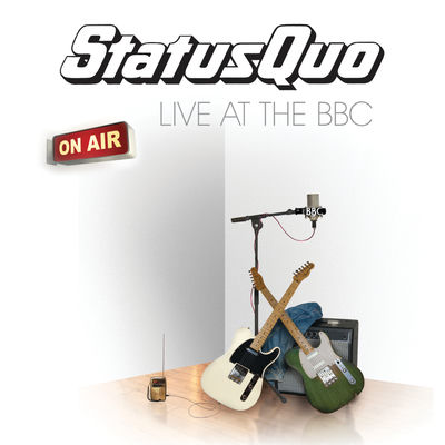 The cover of Live at the BBC by Status Quo