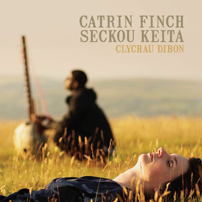 The cover of Clychau Dibon by Catrin Finch & Seckou Keita
