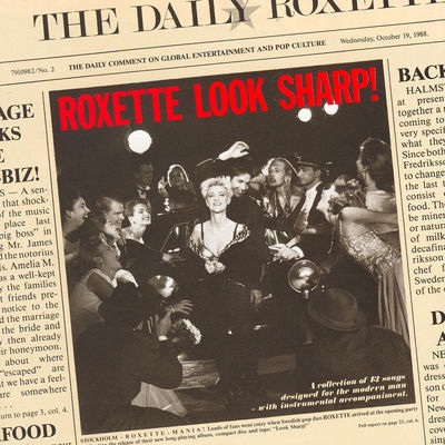 The cover of Look Sharp! by Roxette