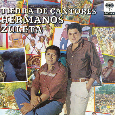 The cover of Tierra de Cantores by Los Hermanos Zuleta