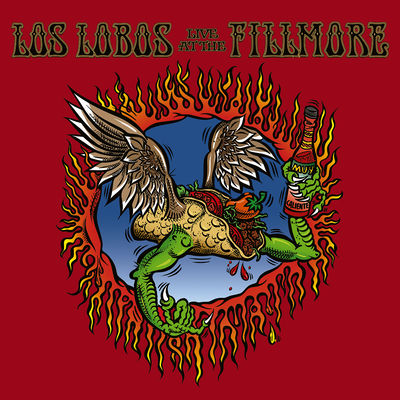 The cover of Live at the Fillmore by Los Lobos
