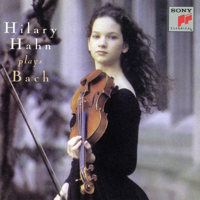 The cover of Bach: Violin Partitas Nos. 2 & 3, Violin Sonata No. 3 by Hilary Hahn