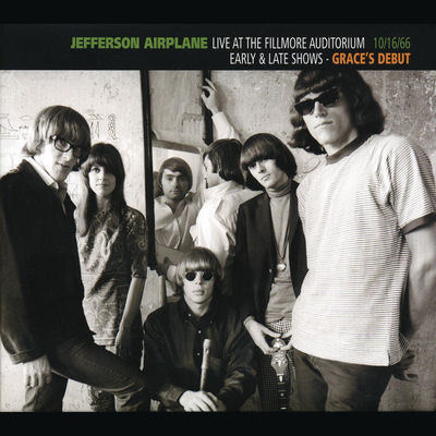 The cover of Live at the Fillmore Auditorium 10/16/66 by Jefferson Airplane