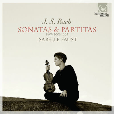 The cover of Bach: Sonatas & Partitas for Solo Violin, Vol. 2 by Isabelle Faust