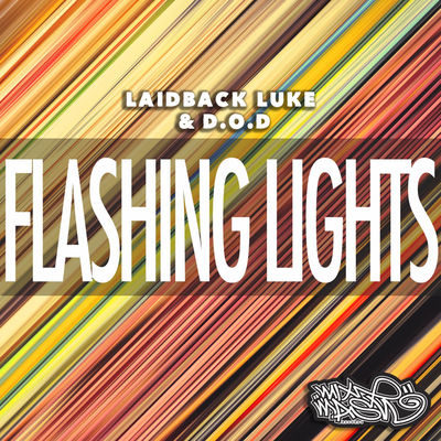 The cover of Flashing Lights by Laidback Luke