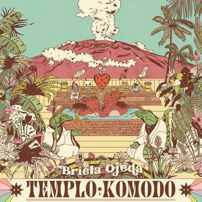 The cover of Templo Komodo by Briela Ojeda