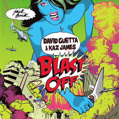 The cover of Blast Off by David Guetta