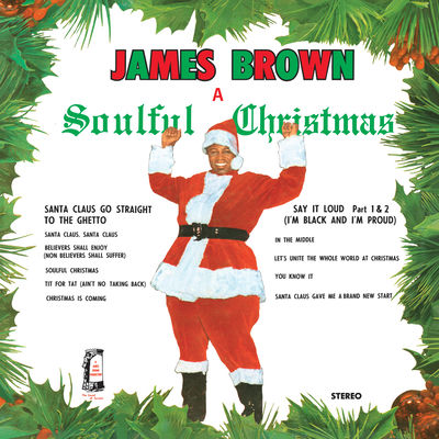 The cover of A Soulful Christmas by James Brown