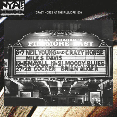 The cover of Live at the Fillmore East by Neil Young