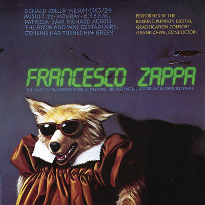 Cover von „Francesco Zappa“ von Frank Zappa
