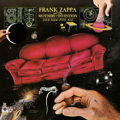 The cover of One Size Fits All by Frank Zappa