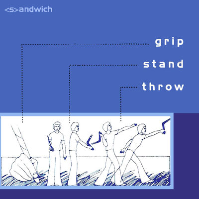 The cover of Grip Stand Throw by Sandwich