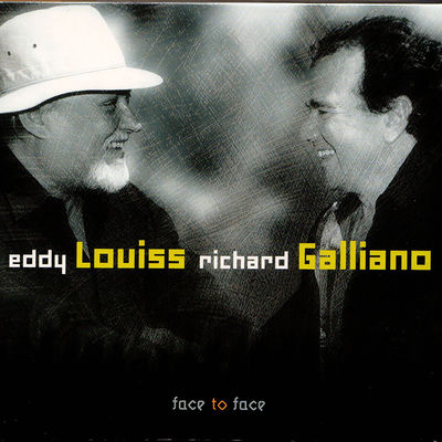 The cover of Face to Face by Richard Galliano & Eddy Louiss