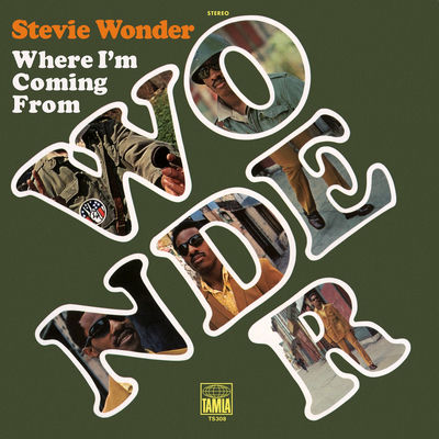 The cover of Where I'm Coming From by Stevie Wonder