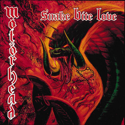The cover of Snake Bite Love by Motörhead