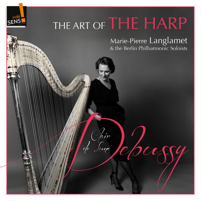The cover of The Art of the Harp by Marie-Pierre Langlamet