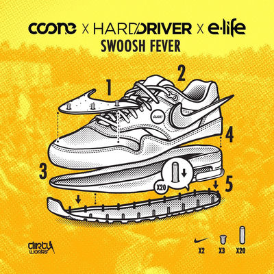 The cover of Swoosh Fever by Coone