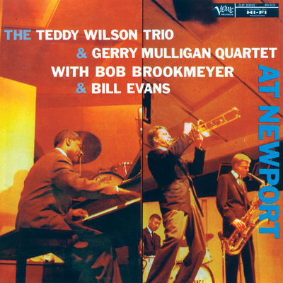 The cover of At Newport by The Teddy Wilson Trio