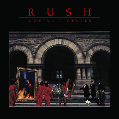 The cover of Moving Pictures by Rush