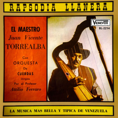 The cover of Rapsodia llanera by Juan Vicente Torrealba
